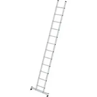 MUNK Günzburger Steigtechnik MUNK Anlegeleiter mit nivello-Traverse 12 Sprossen