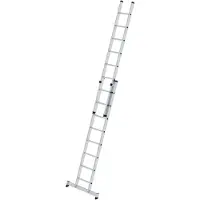 MUNK Günzburger Steigtechnik MUNK Schiebeleiter mit nivello-Traverse 2x8 Sprossen