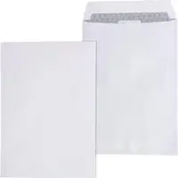 OKI Versandtaschen Cello 43026, weiß, C5, ohne Fenster, haftklebend, aus Papier, 100 Stück