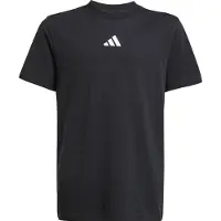 Adidas T-Shirt - J SL - Schwarz/Weiß - - 16 Jahre (176) - T-Shirts