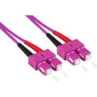 GOOD CONNECTIONS Patchkabel LWL Duplex OM4 (Multimode, 50/125) SC/SC, 2m,