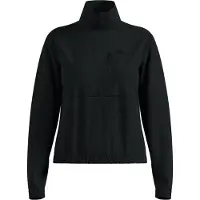 Odlo Klassischer Essentials Multisport Mid Layer aus Fleece mit Halbreissverschluss, Damen - , Farbe:15000 black, Größe:XL