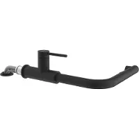 NABER SERVIZIO Namor 4 Fensterarmatur, schwarz matt, Hochdruck, Einhebelmischer, schwenkbar, 5025036 - inkl.