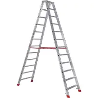 Euroline Premium 30577 Stufenstehleiter 2x12 Stufen