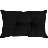 Pokar Loungekissen Sitzkissen Sitzauflagen Stuhl Stuhlkissen für Stuhl, Farbe:Schwarz, Size:Rückenkissen 50x40