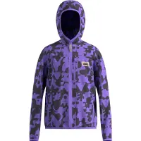Odlo The Adventurer Collection High-pile Full-zip Graphic Hooded Mid Layer afterparty (21121) 104