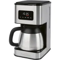 ProfiCook Kaffeemaschine mit Thermoskanne | für bis zu 10 Tassen Kaffee | Aromawahl | Tropfstopp | Filterkaffeemaschine | 900W | PC KA 1300