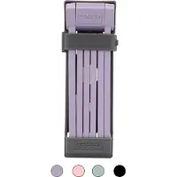 Fischer Fahrrad FISCHER Faltschloss MINI FK65/6 - verschiedene Farben Farbe: Rosa