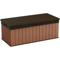 Keter Gartentruhe Darwin 380 L Braun Ecom