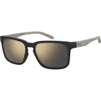 Under Armour UA ASSIST 2 Herren-Sonnenbrille Vollrand Eckig Kunststoff-Gestell, schwarz