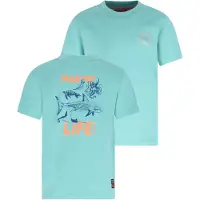 TYGO & vito Shirt "Dylan" in Türkis - 110/116