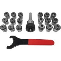 Paulimot ER32-Spannzangen-Set 2 - 20 mm MK2 / M10 im Alu-Koffer