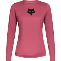 FOX Racing - Women's Ranger L/S Jersey Fox Head - Radtrikot Gr L rot/rosa