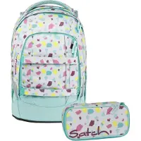 Satch Pack Dreamy Mosaic Schulrucksack Set 2tlg.