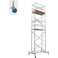 Krause ClimTec Gerüst 7m inkl. Fahrrollensatz Ø 125mm