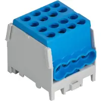 POLLMANN Hauptleitungsabzweigklemme, 1-polig, 1 Ein, 2x25², 1 Aus, 6x16mm², 1 Stk.