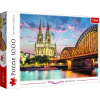 Trefl Puzzle Kölner Dom, 1000 Teile, 68 x 48 cm, 93546