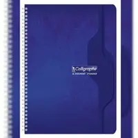Calligraphe 10x Spiralbuch A4 50Bl 70g F-Lin- Sortiert 2406C