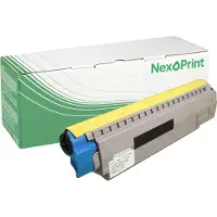 NexoPrint 43487709 Yellow Toner kompatibel mit C8800N 6500 Seiten