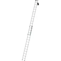 Proregal Sprossen-Schiebeleiter 2-teilig ohne Traverse 2x14 Sprossen
