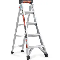 Altrex King Kombo 3-in-1 Stehleiter mit 5+3 Stufen