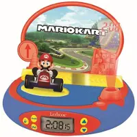 Lexibook Mario Kart 3D-Figur Projektionswecker mit Videospiel-Sounds