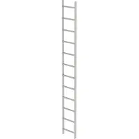 MUNK Günzburger Steigtechnik MUNK Schachtleiter aus Edelstahl 400mm breit 12 Sprossen 3,36m lang