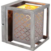 Globo Lighting Wandleuchte Metall silberfarben, 1x E27