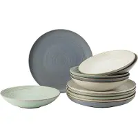 Thomas Porzellan Set 12-tlg. - Thomas Nature Mixed - 21730-227090-69711 - Tafelservice mehrfarbig