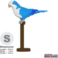 Jekca Bricks Quaker Parrot 01S-M02 ST19MA21-M02