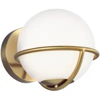 FEISS Elstead Apollo LED Wandleuchte G9 Brüniertes Messing