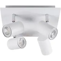 Kanlux S.A. Wand-Deckenleuchte EVALO GU10 Weiß 4x 35696