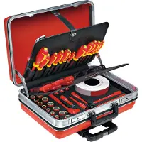 Stahlwille VDE-Werkzeug-Sortiment 13300 VDE L.520mm B.450mm H.285mm 48 St.
