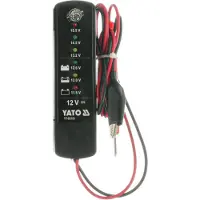 YATO YT-83101, 12 V-Autobatterie, Plombierte Bleisäure (VRLA), Schwarz