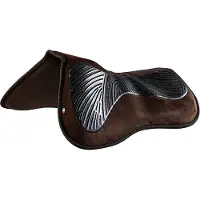 Acavallo Mf Hps Cw-cs Pocket Gel Grip Suede Halbpolster Braun Cob Braun Cob
