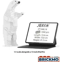 Jekca Bricks Polar Bear 02 ST19ML18