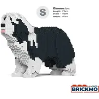 Jekca Bricks Bearded Collie 01-M01 ST19PT54-M01