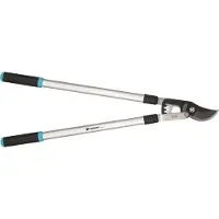 Cellfast Gerade Bypass-Schere cellPRO, Zweihand-Gartenschere, leichte Aluminium-Griffe, Getriebe, Maximum Schneiddurchmesser 45 mm, 40-411