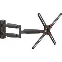 Barkan Wall mount, Full Motion, 13-65 , Maximum weight (capacity) 36 kg, Black