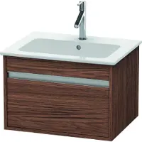 Duravit Waschtischunterschrank Ketho 60x47,5cm, Nussb dkl., 1 Ausz., wandhängend