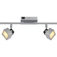 Globo Vika LED Wandleuchte Wandlampe Schalter Wandstrahler 56949-2
