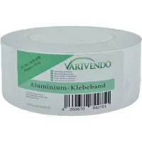 Varivendo Hochleistung Aluminium Klebeband 50mm x 50m Silber - Robustes Dichtband für Heizung Klima Sanitär