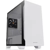 Thermaltake S100 Tempered Glass Snow Edition Micro Tower Weiß
