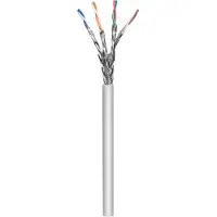 Goobay 96093, 50 m, Cat6, S/FTP (S-STP), Grau