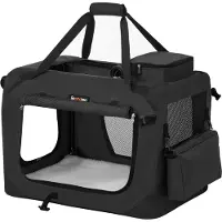 Feandrea Hundebox faltbar, Transportbox Hund, S, Hundetasche, Oxford-Gewebe