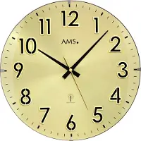 AMS Funk-Wanduhr, Funkwerk , D32x4cm, 5974