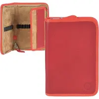 Sonnenleder Schüleretui Stifteetui Federtasche Leder NILS Stiftetui rot 801-290-87