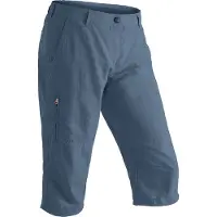 Maier Sports Caprihose "Neckar" kurze Hose Damen, luftige Wanderhose, leichte Outdoorhose, Reg Fit