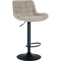 CLP Barhocker Tover taupe/Stoff