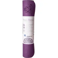 Berk Esoterik Yoga-Matte TPE ecofriendly - dunkellila/zartlila